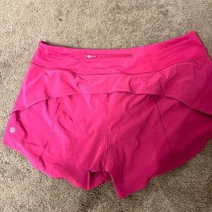 Pink Lululemon Shorts